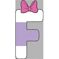 Cartoon letters-CL 129